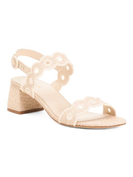 Larroude Shoes - LARROUDE Handmade In Brazil Florence Broderie Sandals
